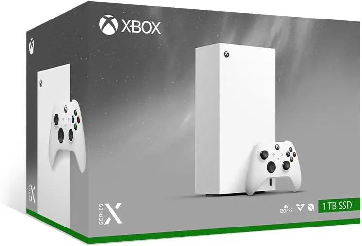 Microsoft Xbox Series X White Digital Edition Console image