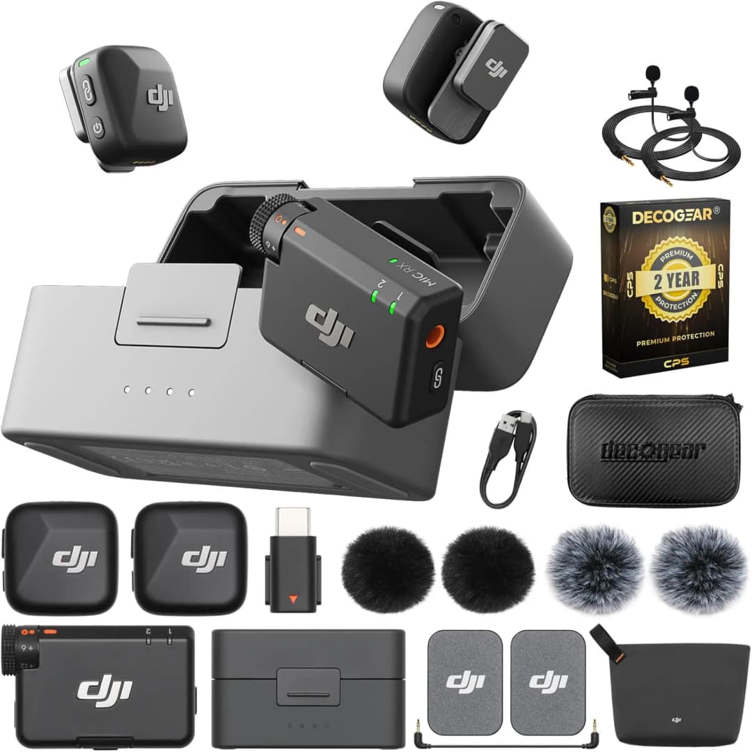 DJI Mic Mini Wireless Microphone Kit 2 TX + 1 RX image