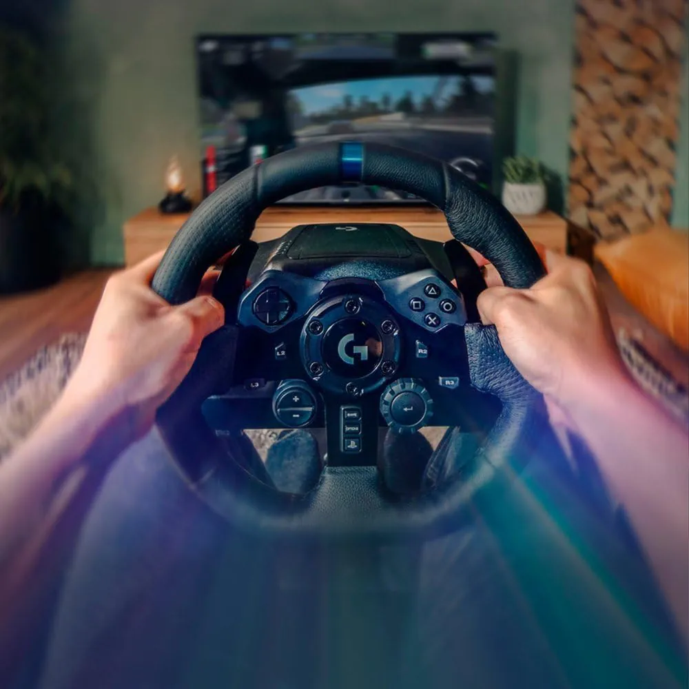Logitech G923 Racing Wheel and Pedals image